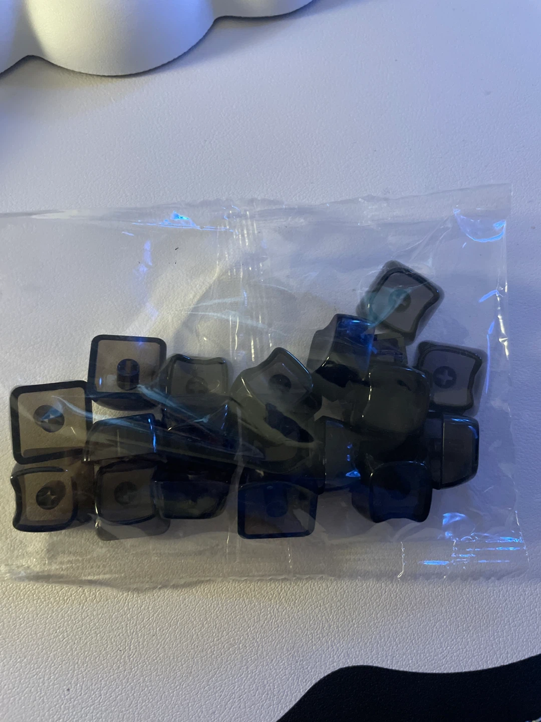 Black Translucent Mechanical Keyboard Keycaps