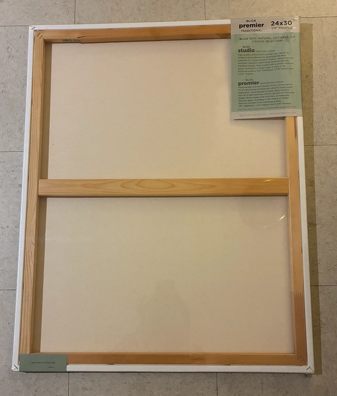 Blick Premier Traditional Stretched Canvas 24x30 - photo 2