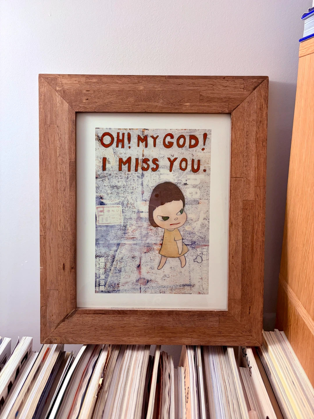 Yoshitomo Nara Oh My God I Miss You Print
