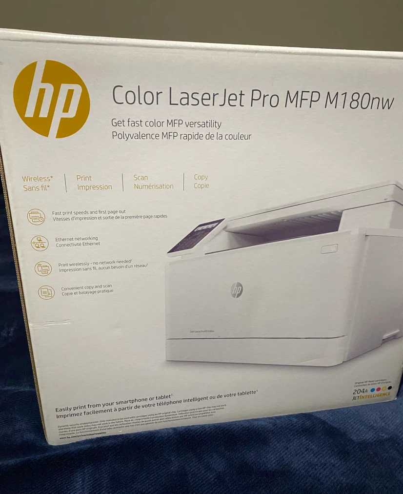 HP Color LaserJet Pro MFP M180nw Printer *** - photo 2