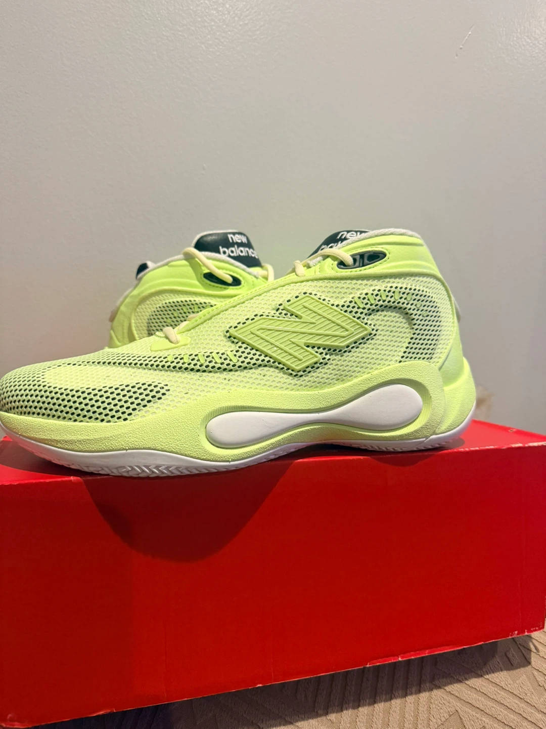 New Balance Fresh Foam BB Basketball Shoes, Neon Green