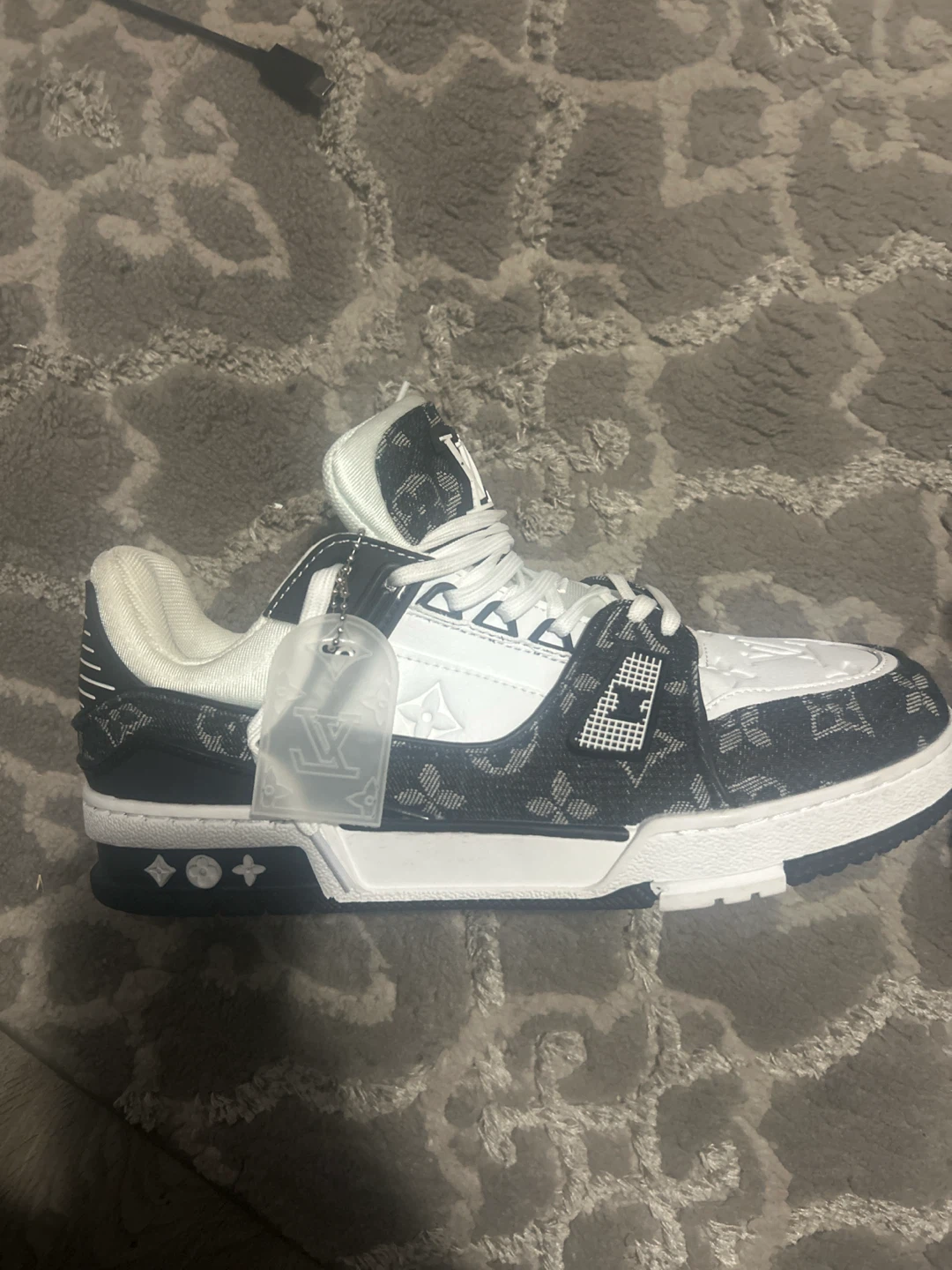 Rep Louis Vuitton LV Trainer Sneakers - photo 2