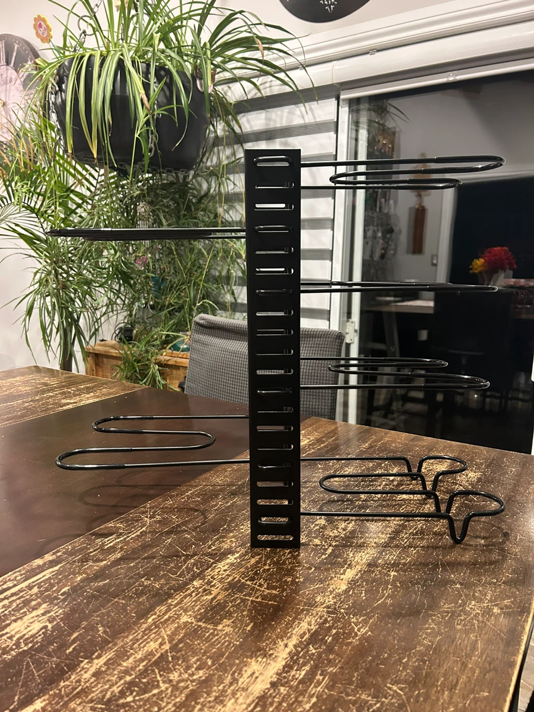 Black Metal Cutting Board/Pot/Pan Organizer - photo 2