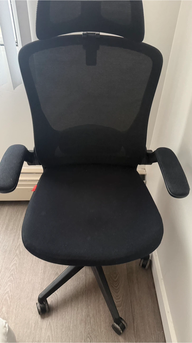 Black Ergonomic Mesh Office Chair - photo 2