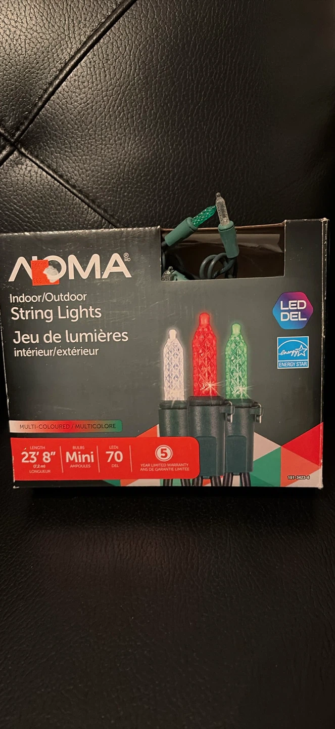NOMA Multi-Coloured LED String Lights