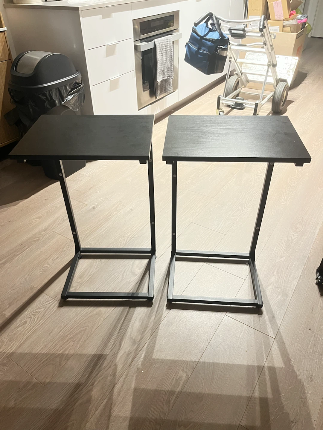 Black End Tables - Set of 2