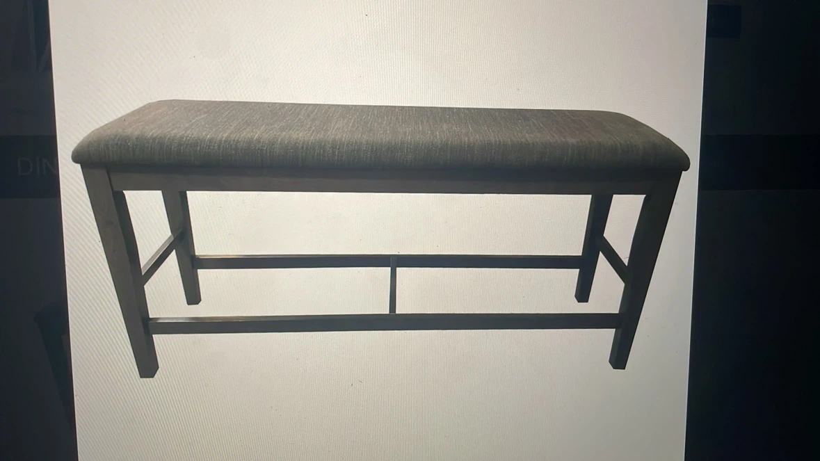 Dining Table Set with 4 Chairs and Bench - photo 3