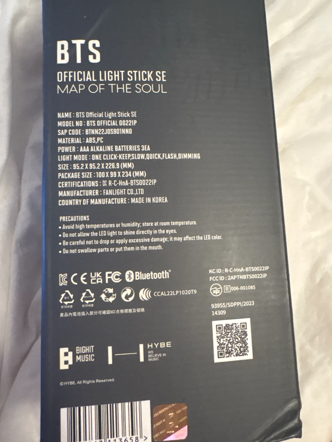 BTS Official Light Stick SE Map of the Soul - photo 3