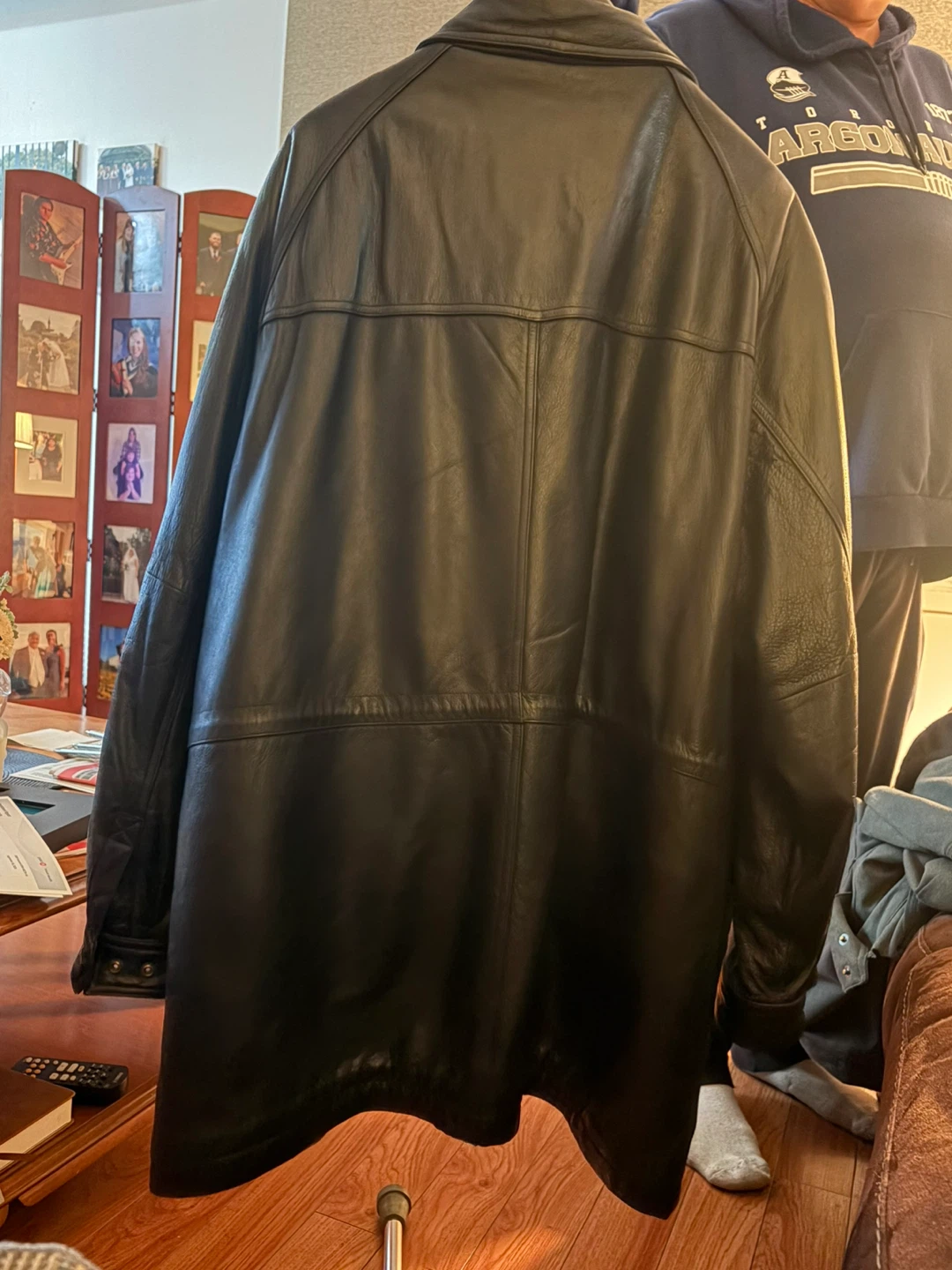 Man’s Black Leather Jacket - photo 2