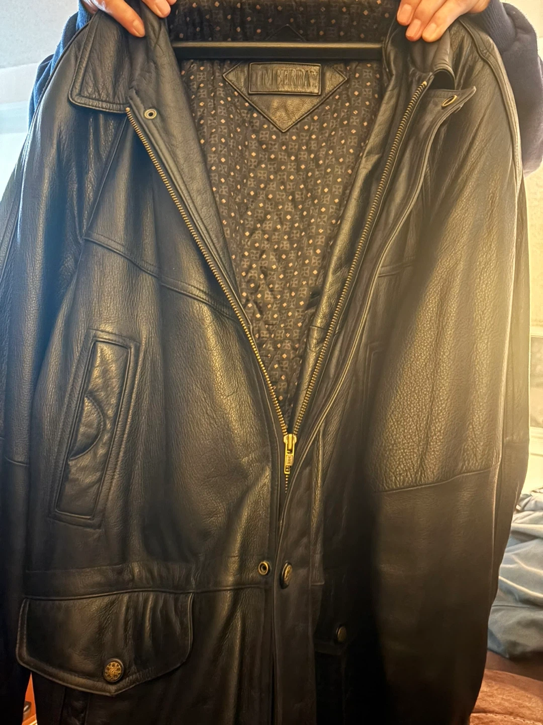 Man’s Black Leather Jacket - photo 3