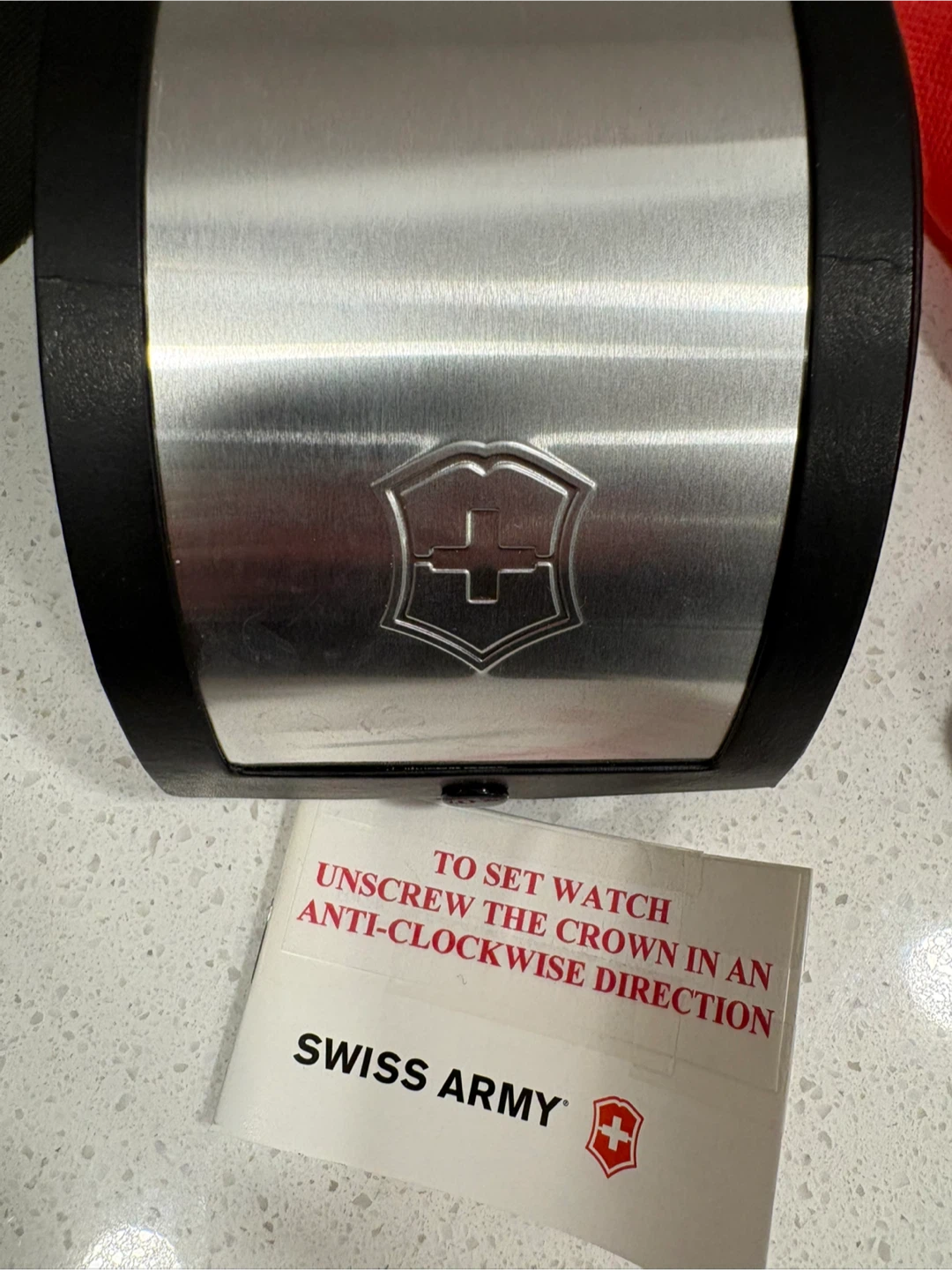 Victorinox Swiss Army Watch with Case