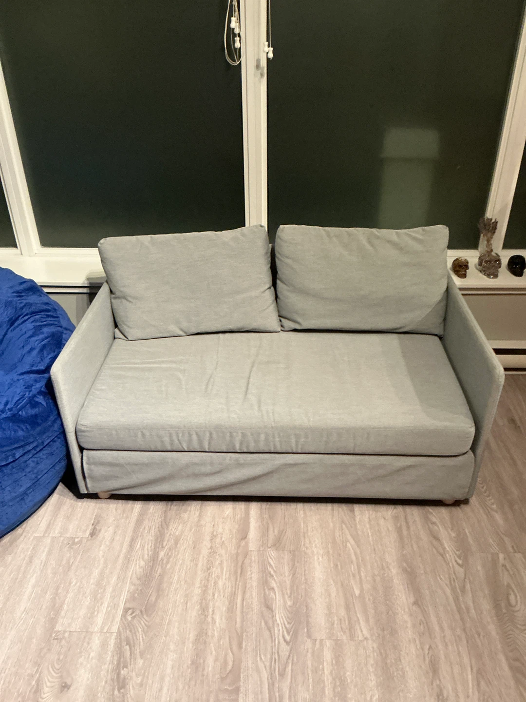 Grey Two-Seater Sofa - photo 2