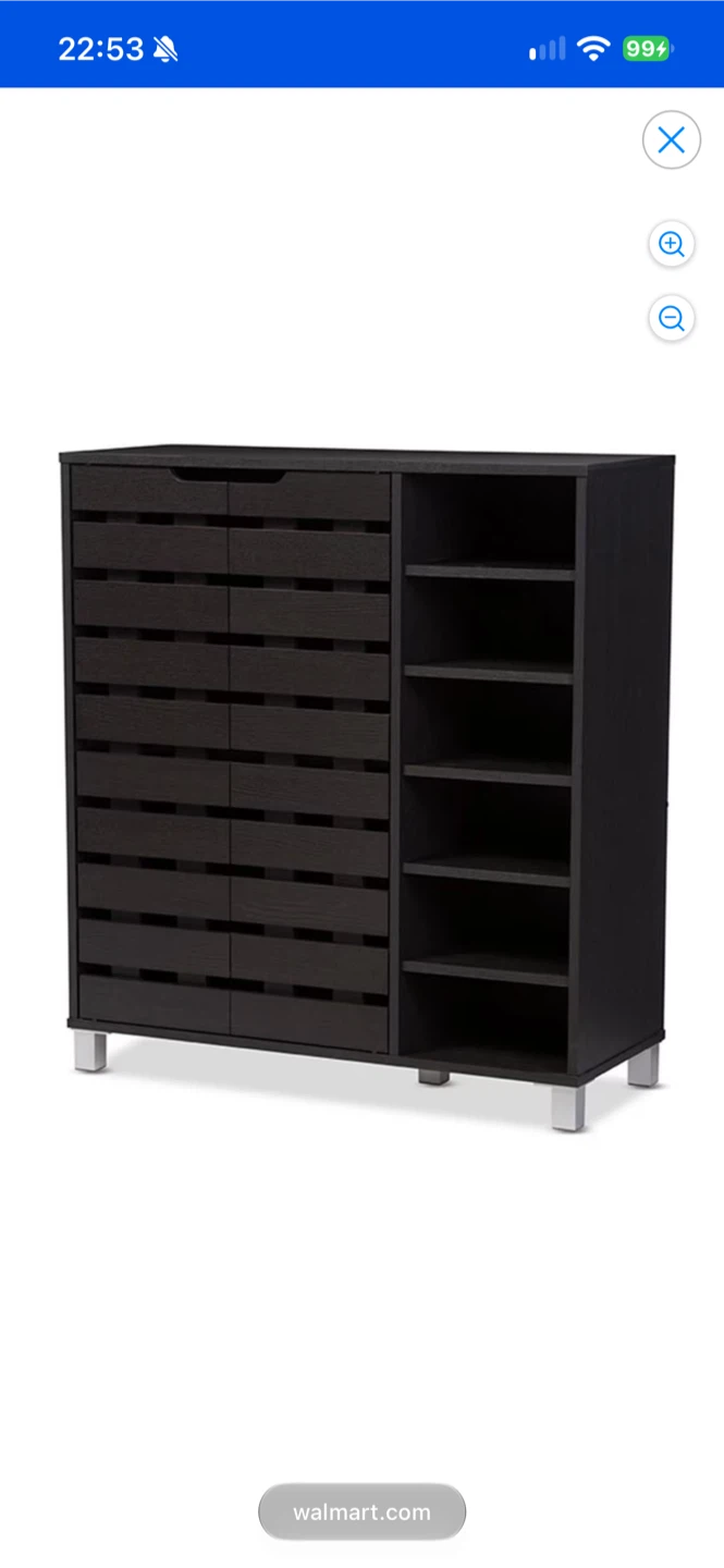 👟 Brand New Baxton Studio Shoe Cabinet — $220 - photo 3