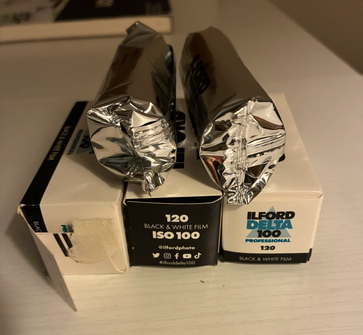 Ilford Delta 100 Professional Black & White Film – 120 Format