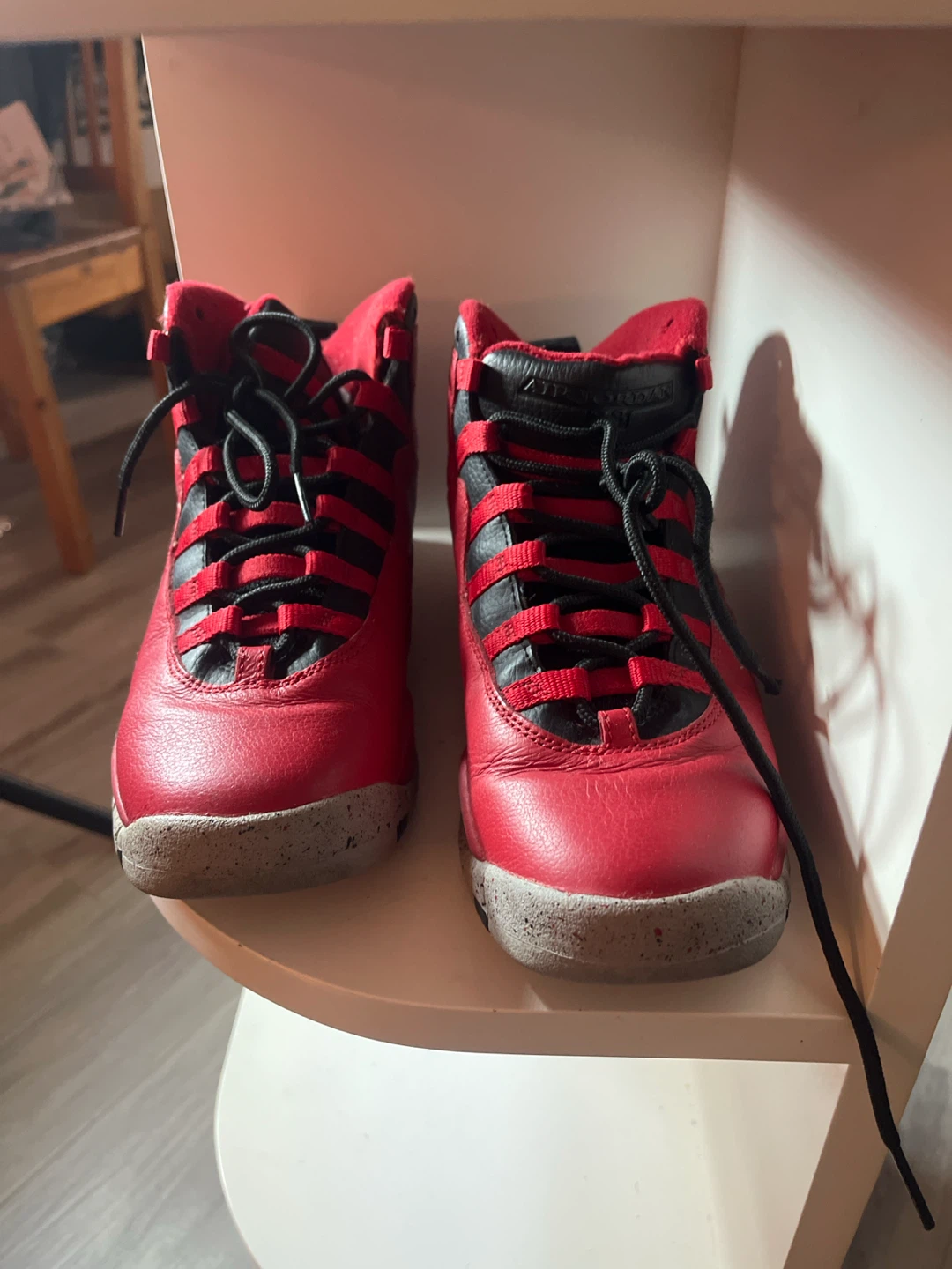 Air Jordan 10 Retro 30th BG Gym Red Size 6.5Y - photo 4
