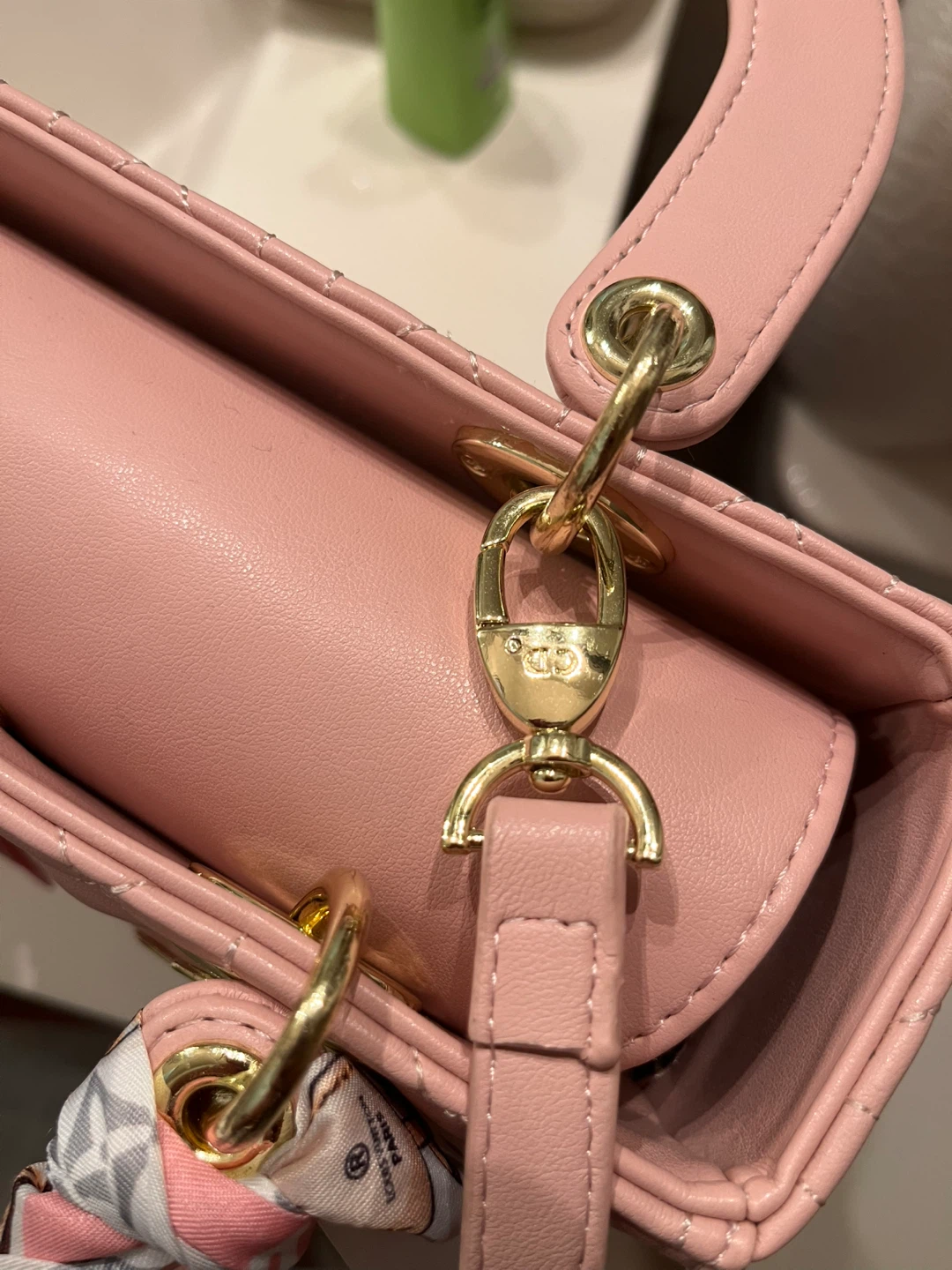 Pink Quilted Handbag - photo 2