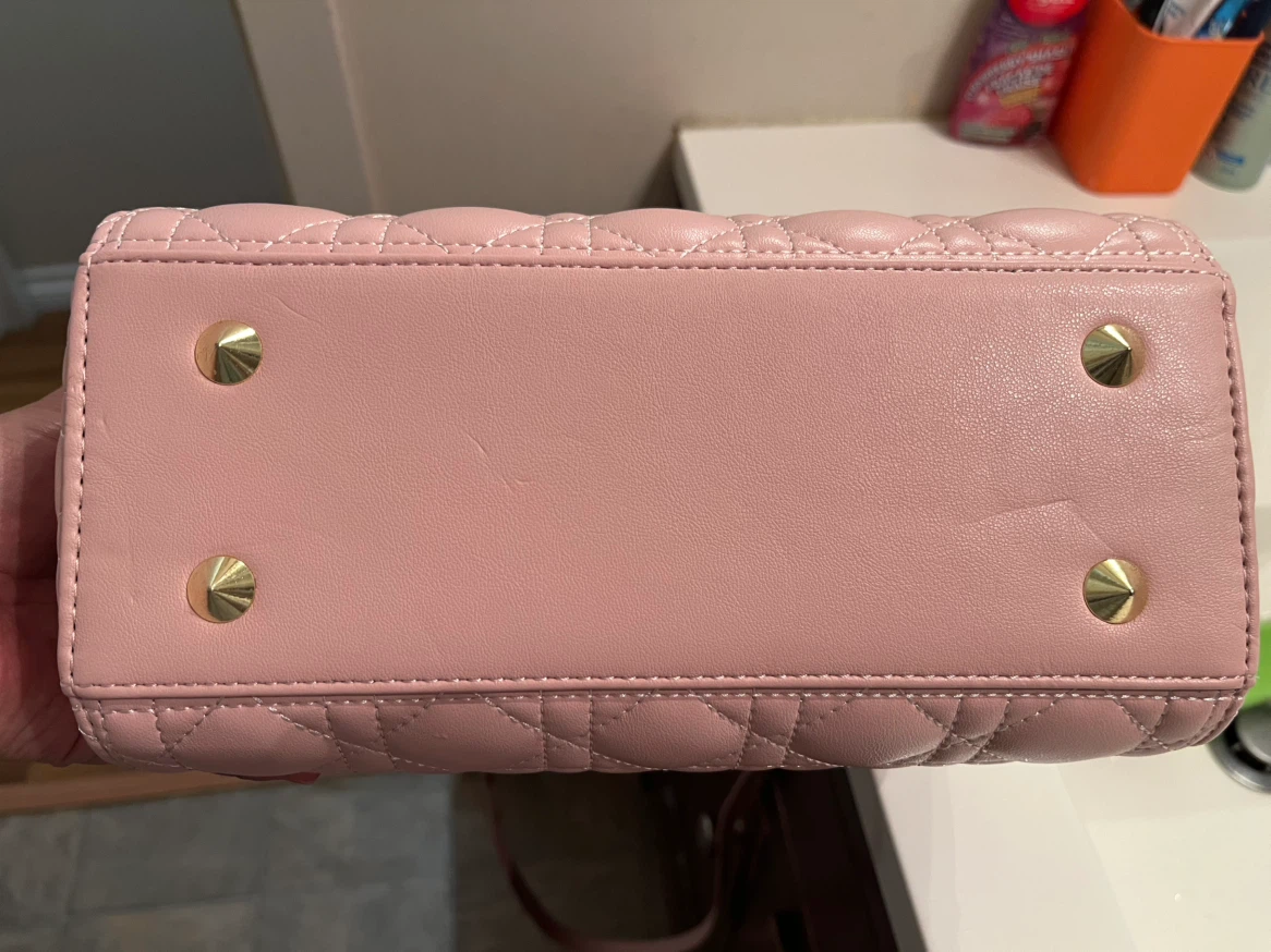 Pink Quilted Handbag - photo 3