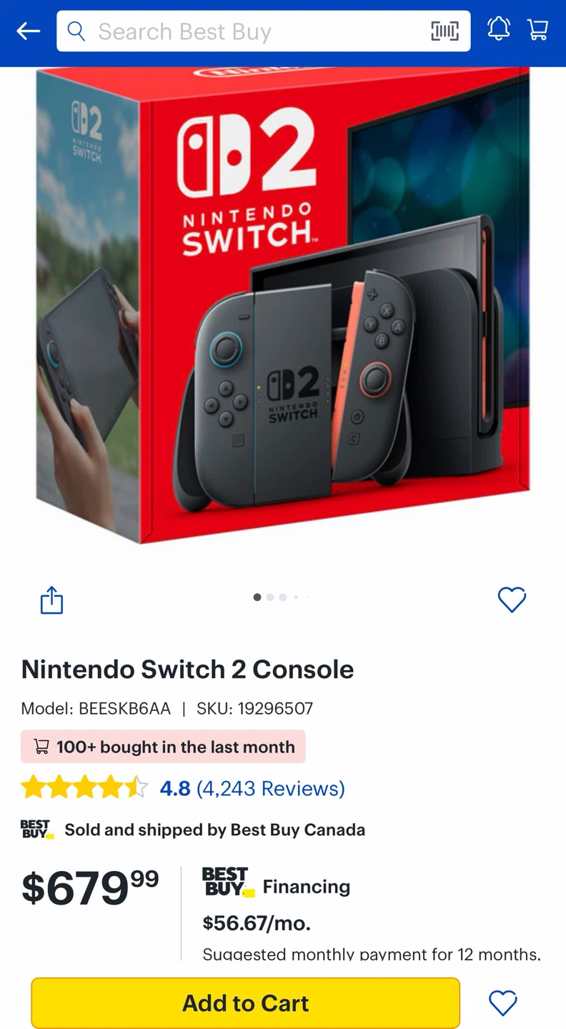 Nintendo Switch 2 Console Bundle - photo 4
