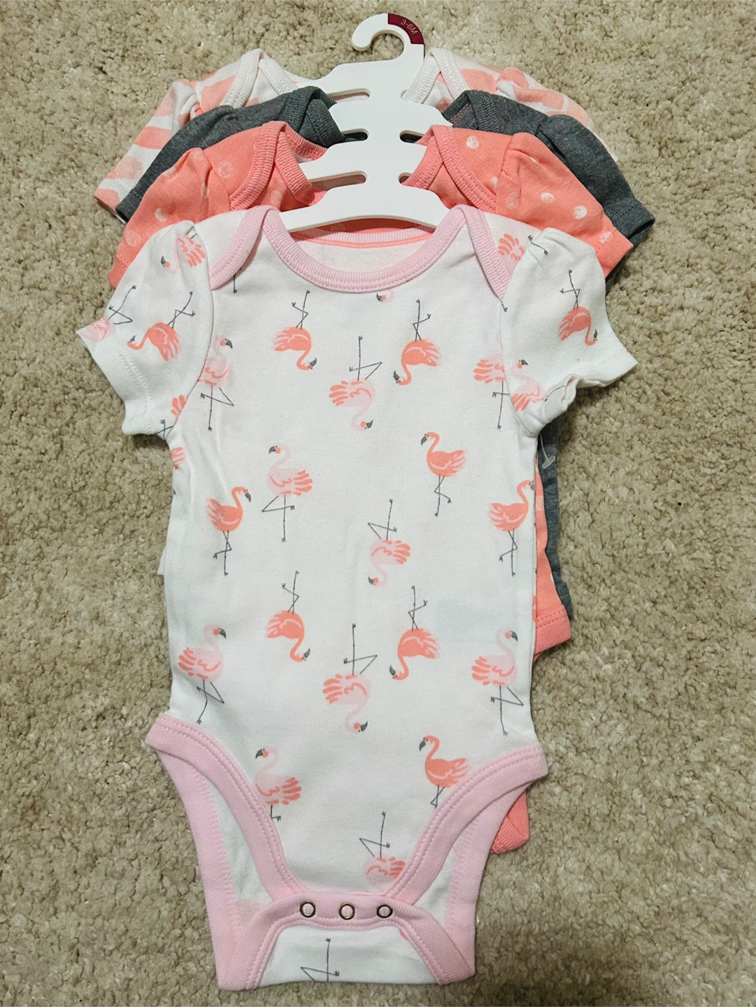 Cloud Island Baby Bodysuits Size 3-6M
