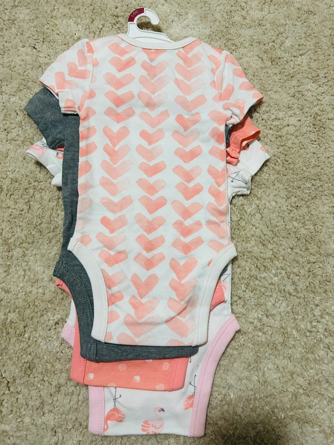 Cloud Island Baby Bodysuits Size 3-6M - photo 2