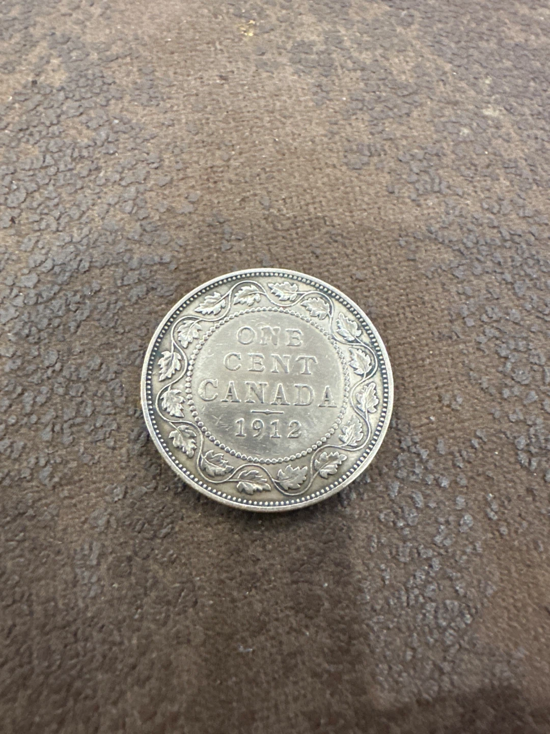 1912 Canadian One Cent Coin
