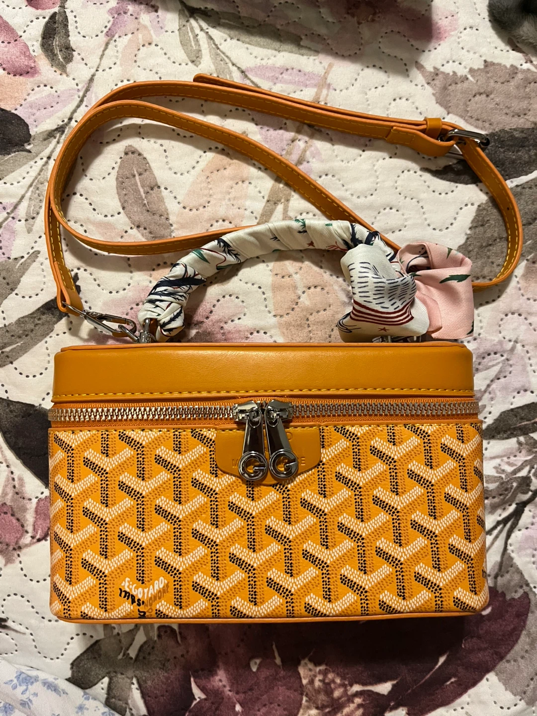 Orange Vanity Case