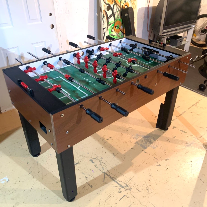 Foosball Table Soccer Game Table Indoor Arcade Game Room Toys