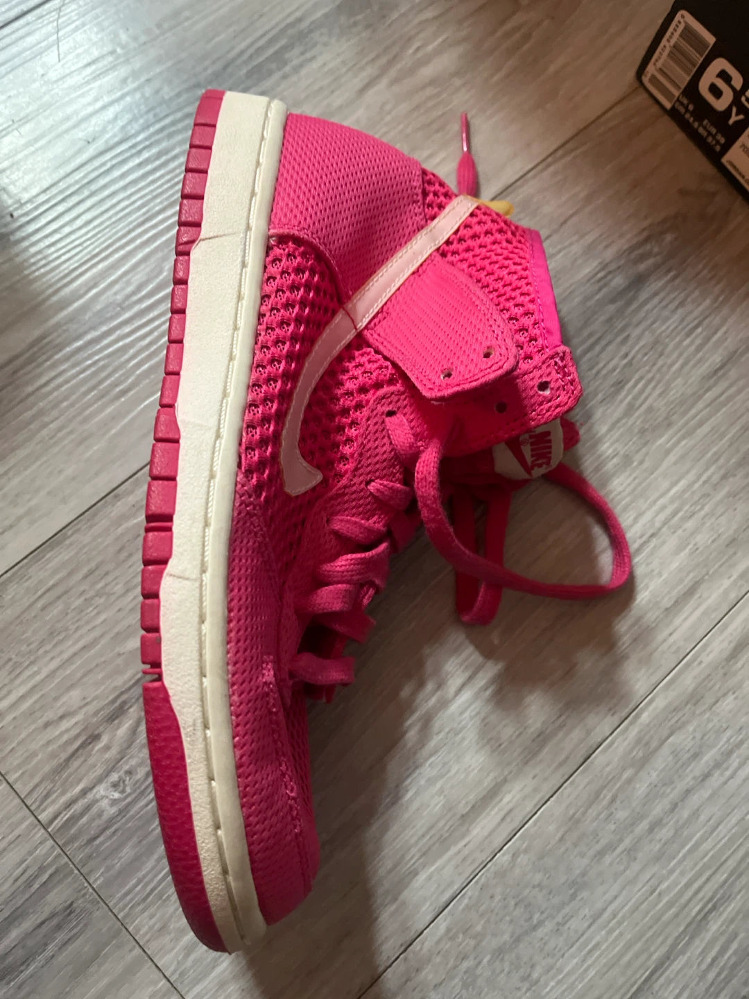 Nike High Top Sneakers Pink
