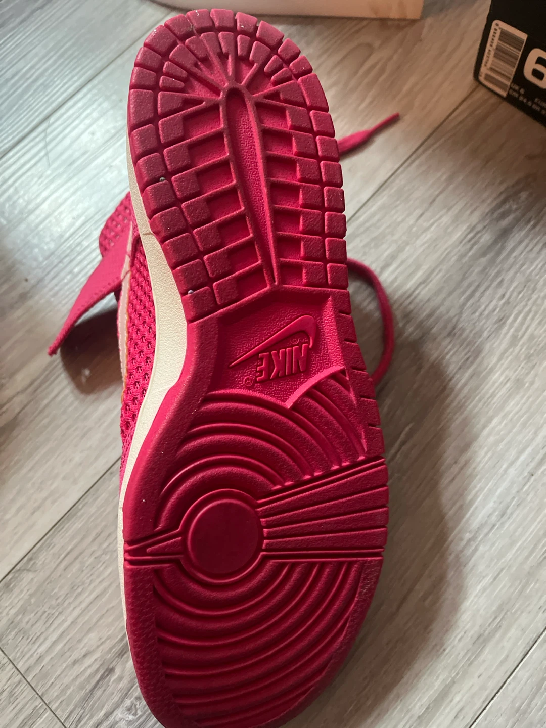 Nike High Top Sneakers Pink - photo 2