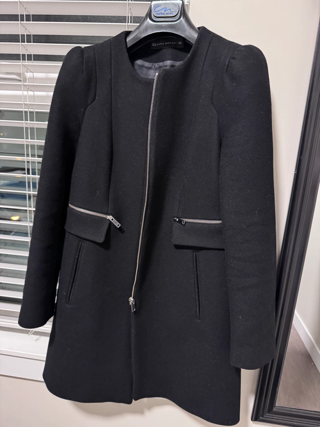Like new Zara Woman Black Coat