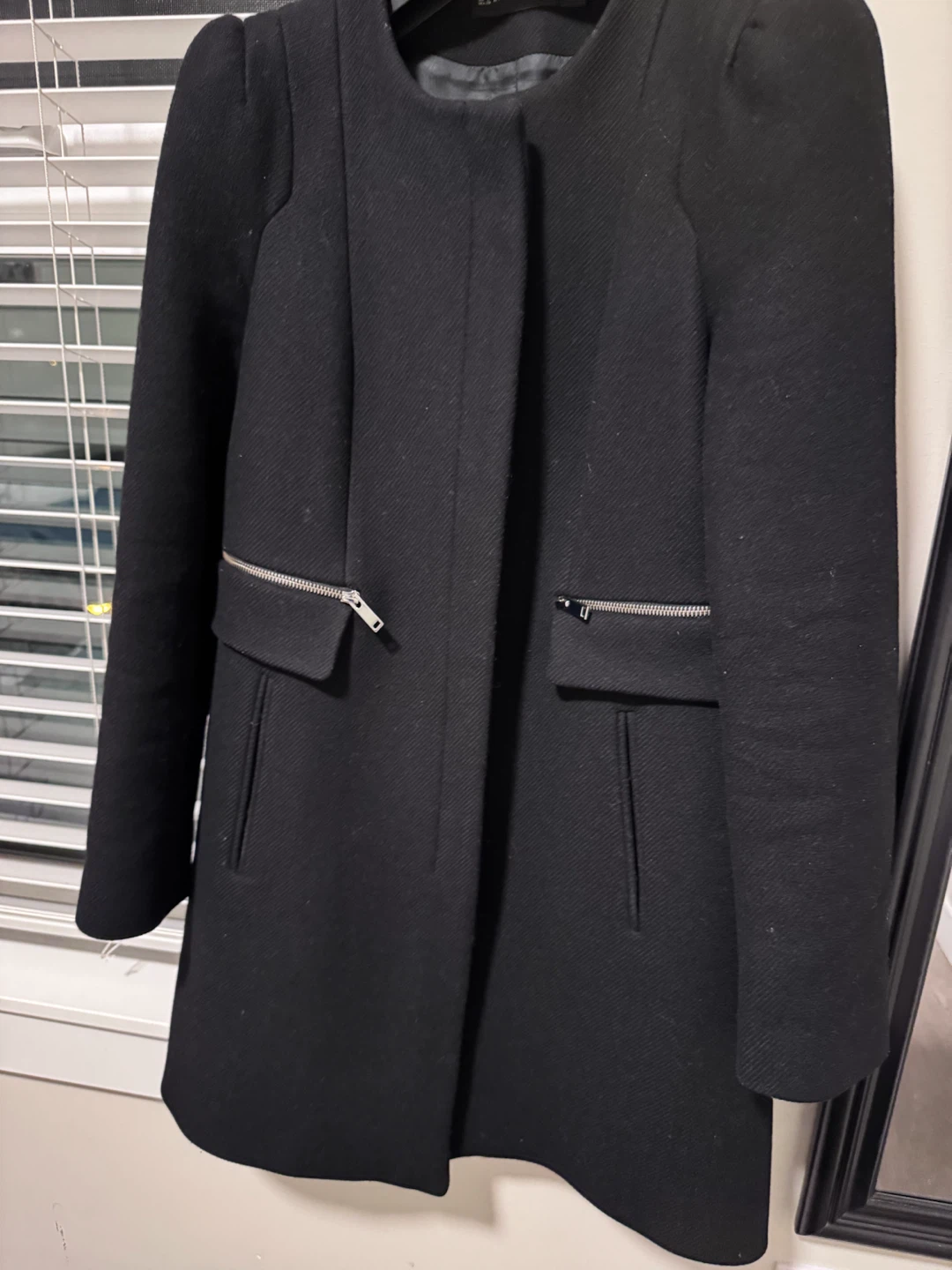 Like new Zara Woman Black Coat - photo 2