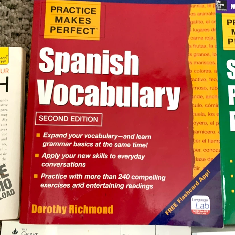 Set of 7 Spanish Language Learning Books - photo 3