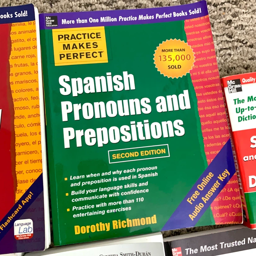 Set of 7 Spanish Language Learning Books - photo 4