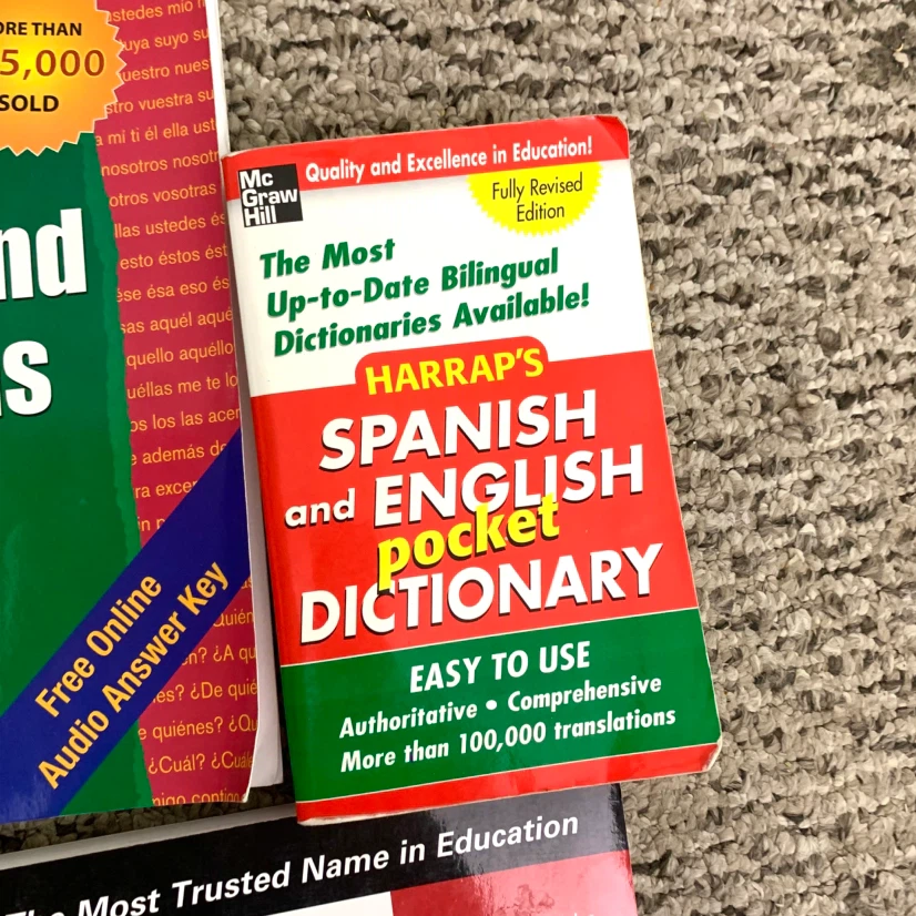 Set of 7 Spanish Language Learning Books - photo 5