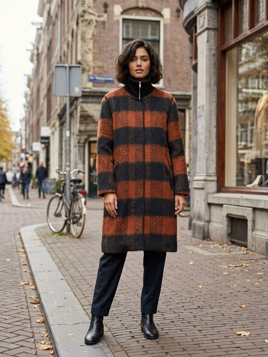 NEW Anthropologie NVLT Striped Coat