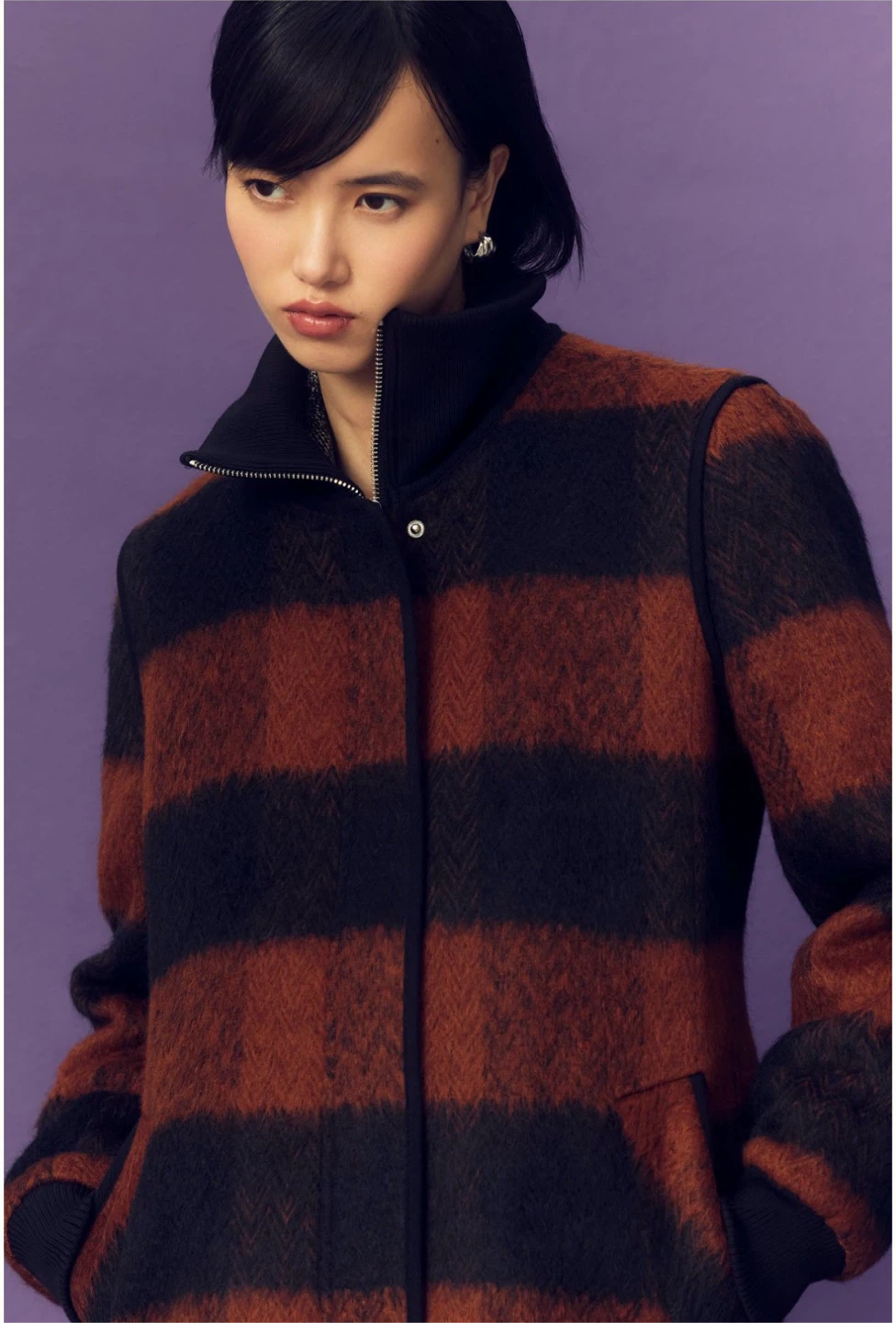 NEW Anthropologie NVLT Striped Coat - photo 2