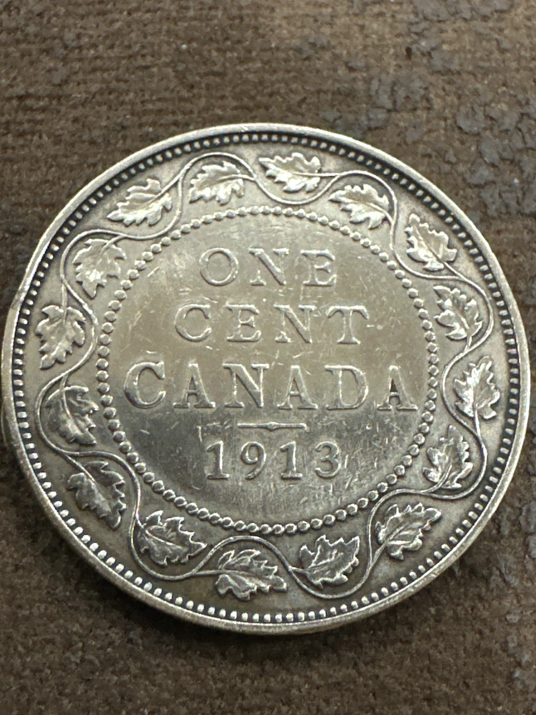 1913 Canada One Cent Coin