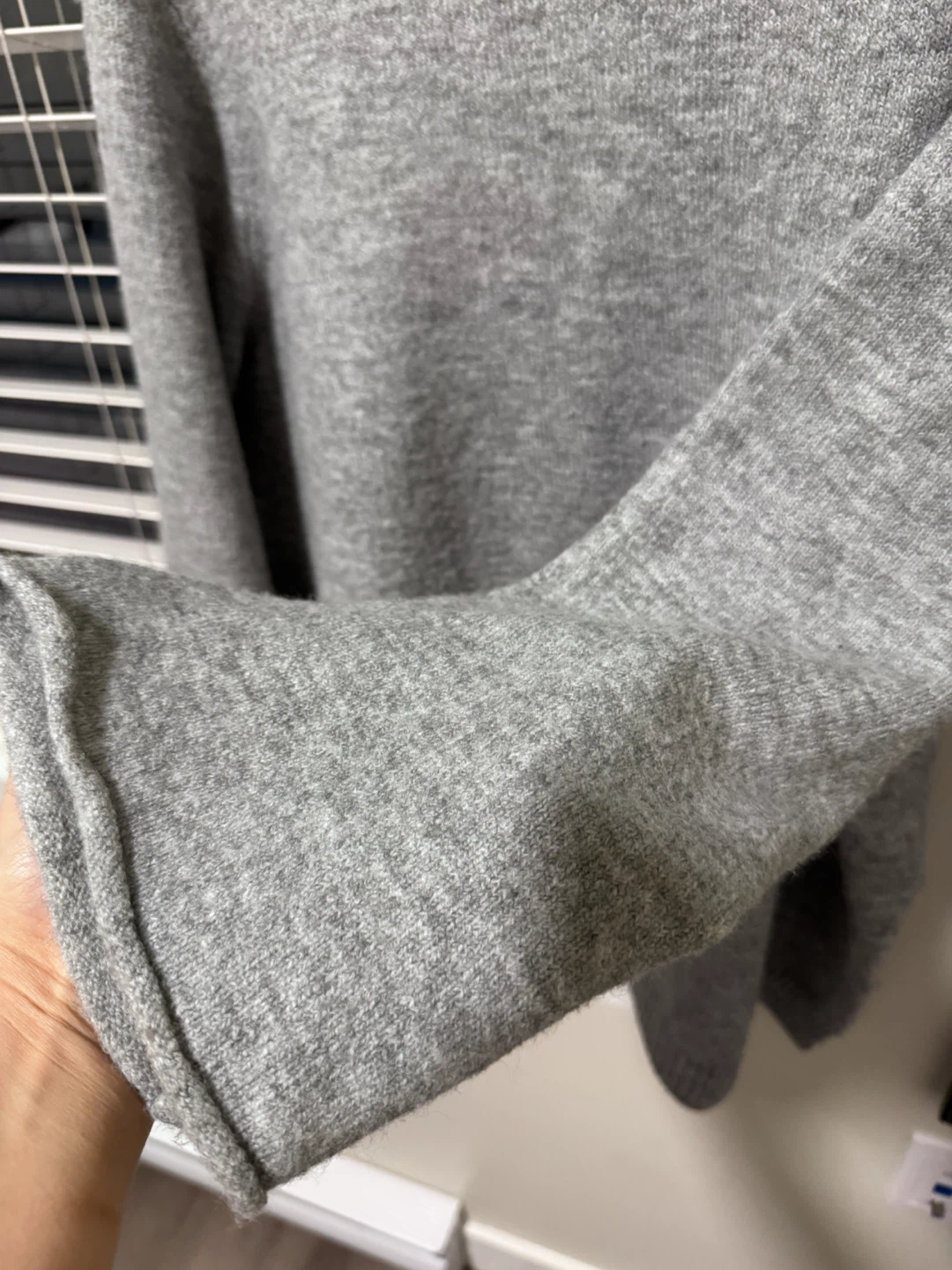 Zara Knit Grey Turtleneck Sweater, like new - photo 3