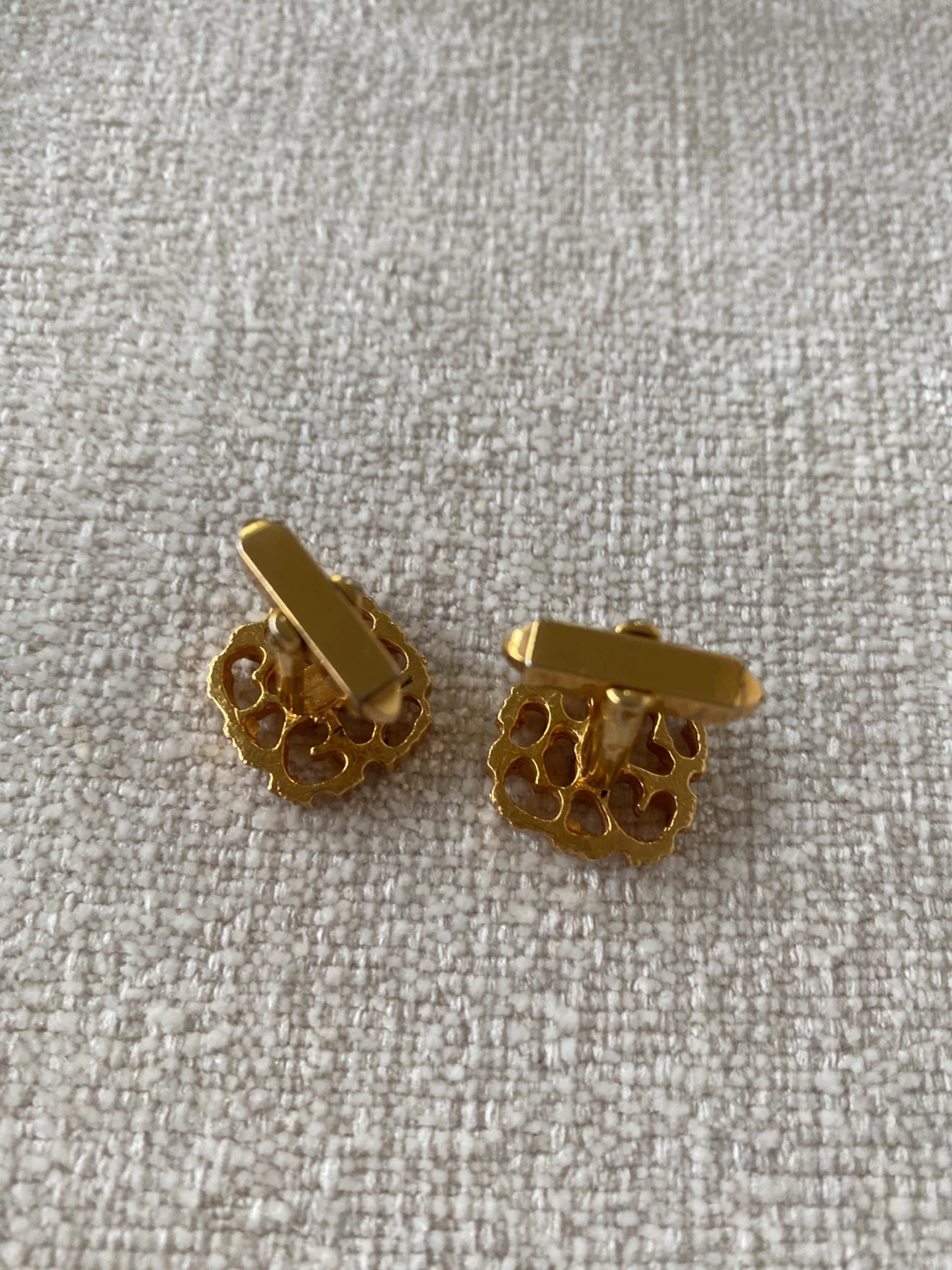 Vintage Pierre Balmain gold plated cufflinks - photo 4