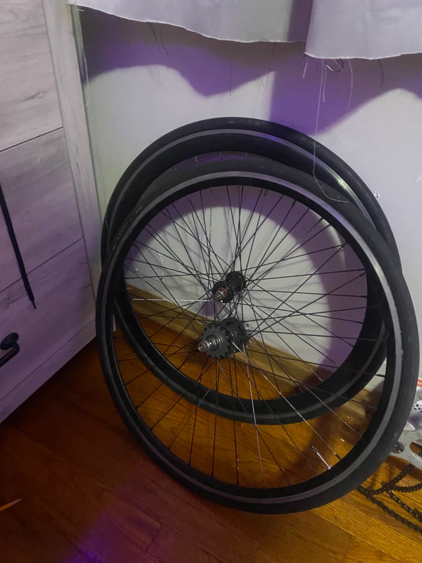700c Fixed Gear Bicycle Wheelset