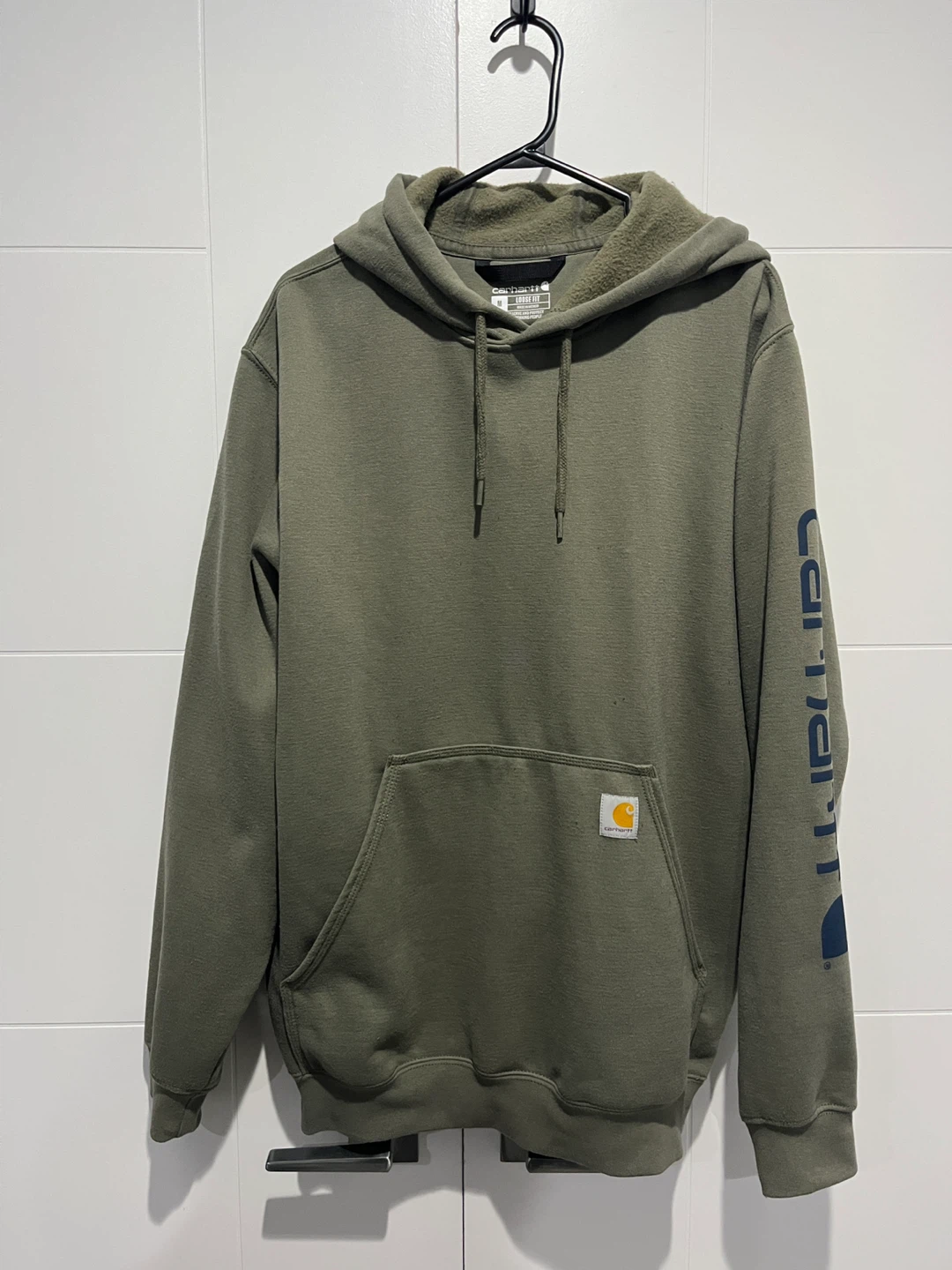 Carhartt Loose Fit Hoodie - Olive Green - Medium