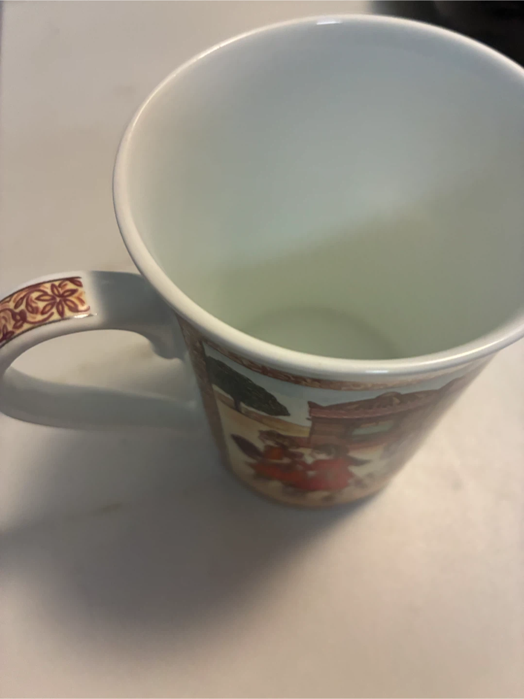 Traditional Indian Art Ceramic Mug - photo 2