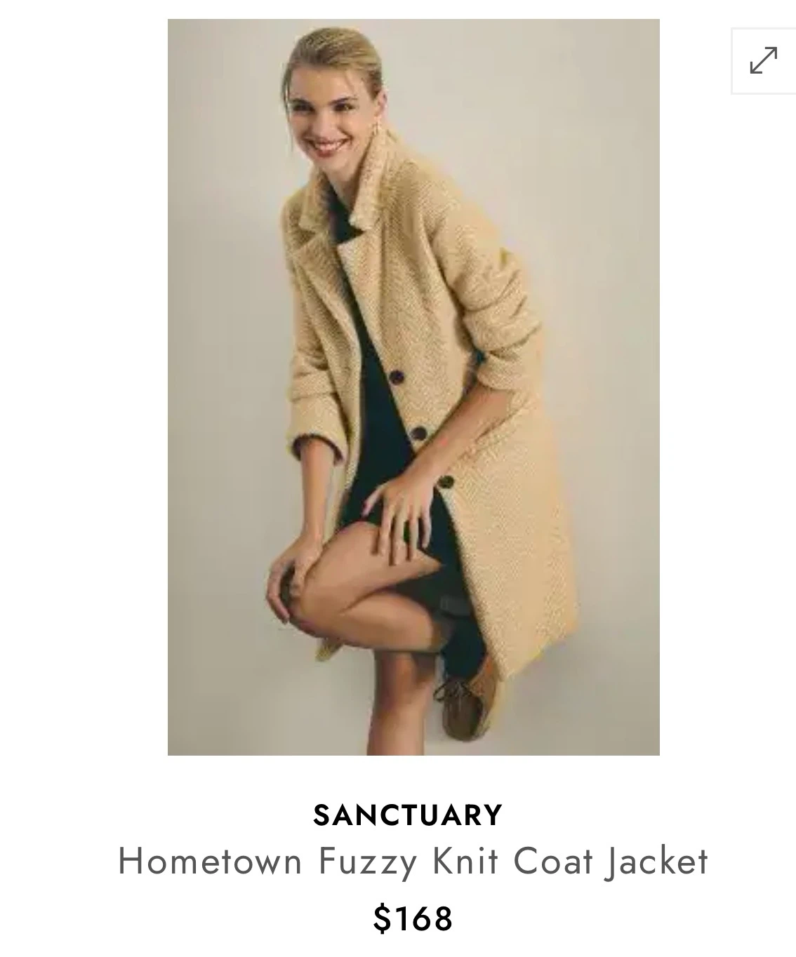 NEW Sanctuary for Anthropologie Herringbone Coat - photo 2