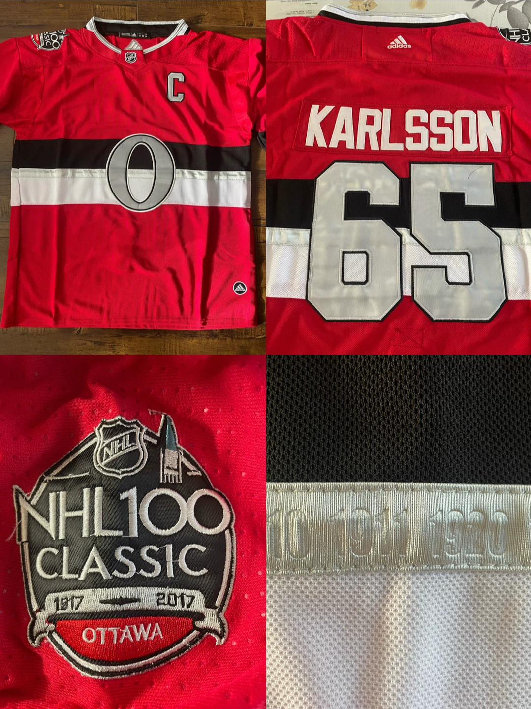 Selection of Professional Hockey Jerseys - photo 3