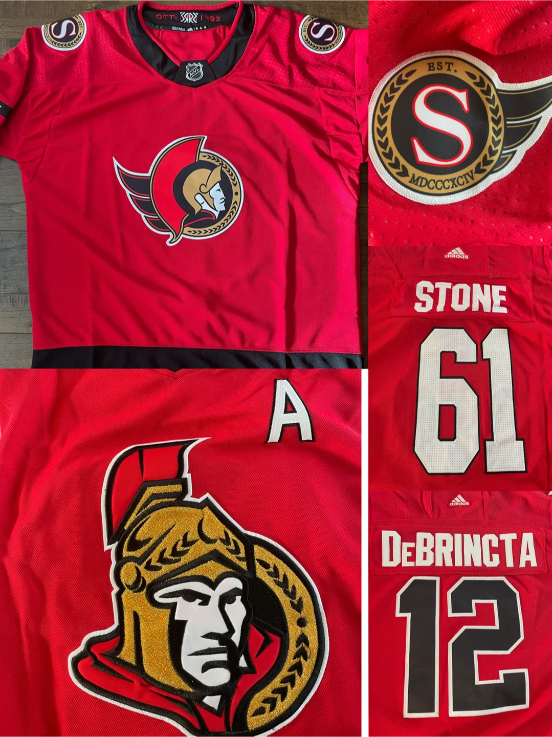 Selection of Professional Hockey Jerseys - photo 4