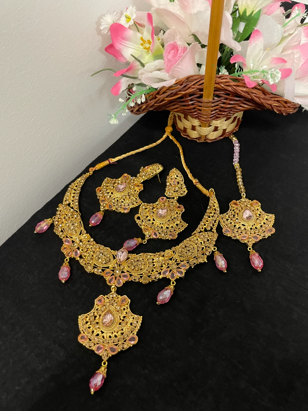 Three-piece Traditional Indian Jewellery Sets - photo 2