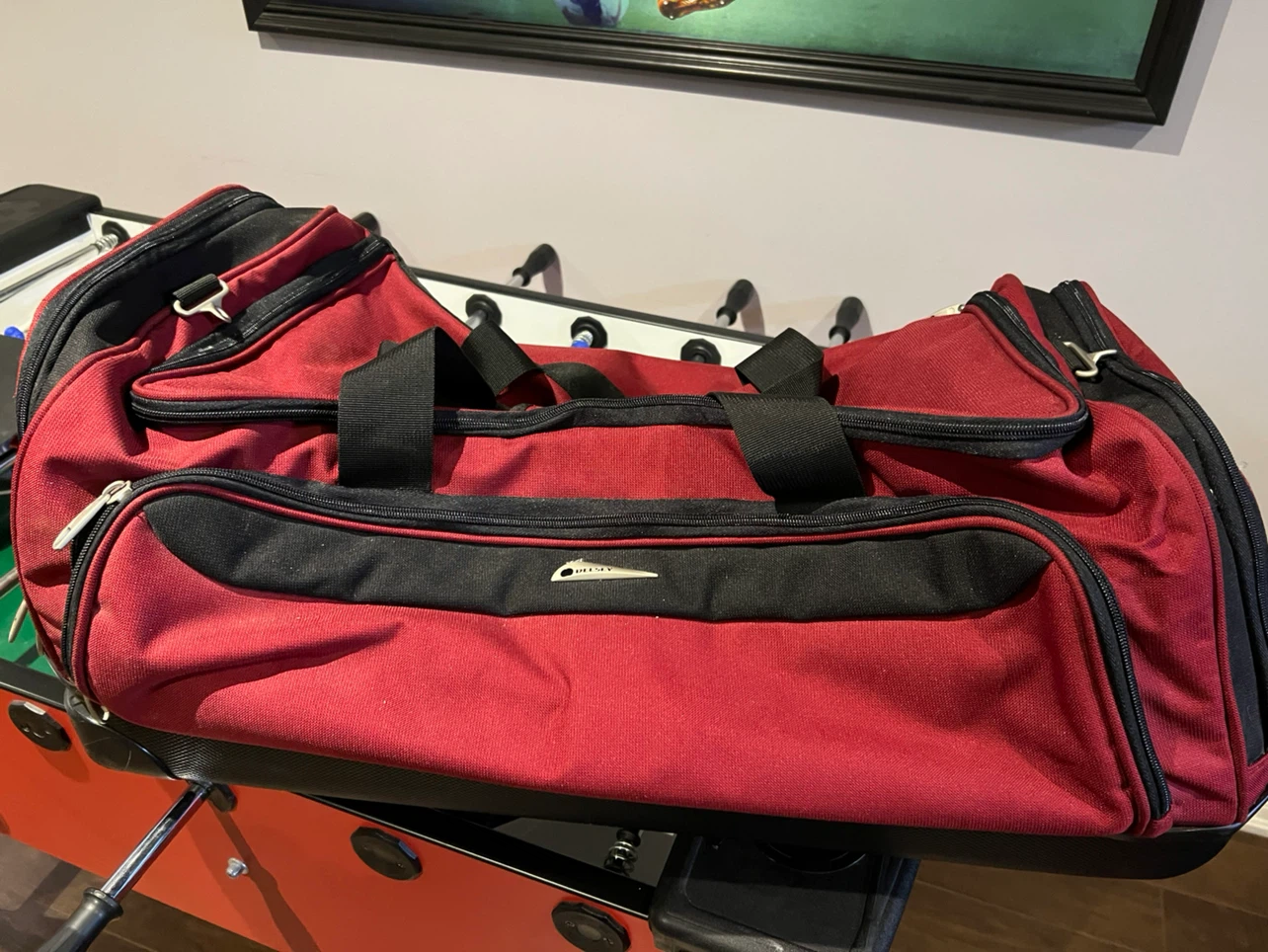 Delsey Rolling Duffel Bag