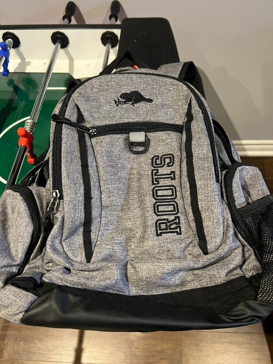 Roots Grey Backpack