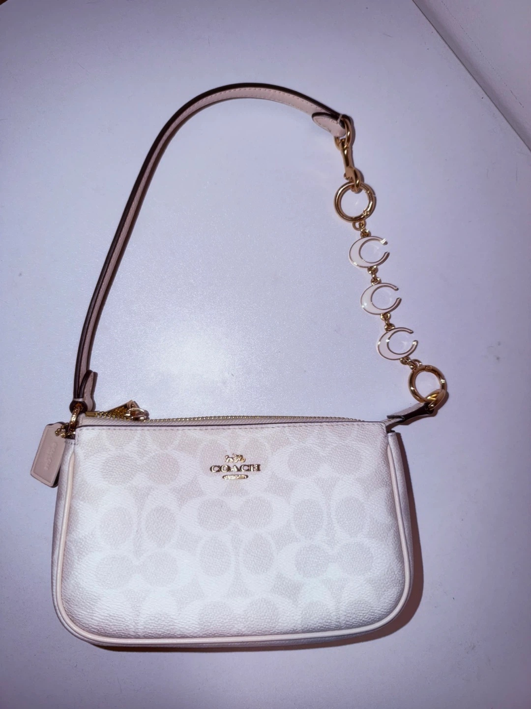 Coach Signature Canvas Small Bag