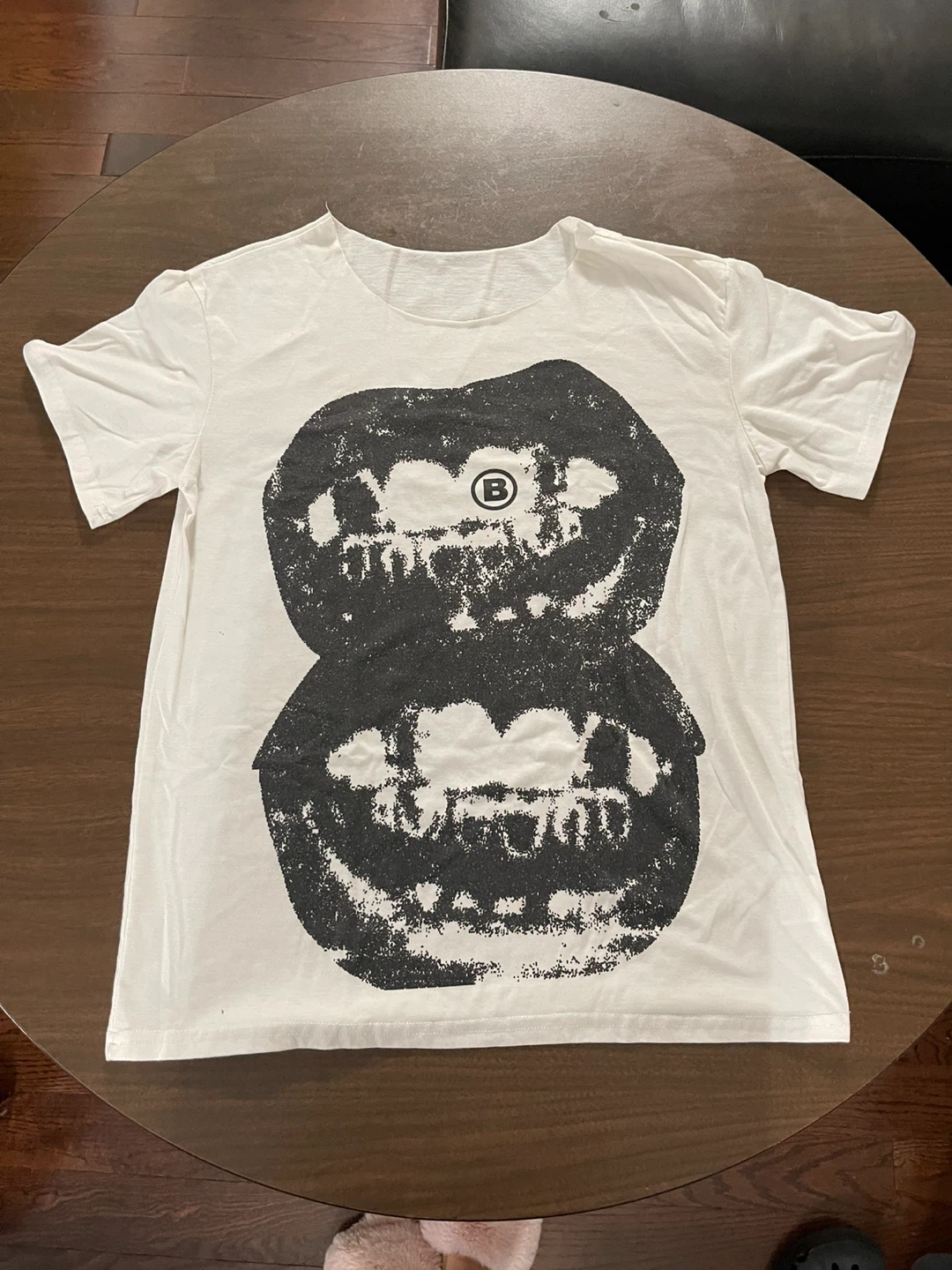Off Shoulder Yourbrand Studios Graphic T-Shirt